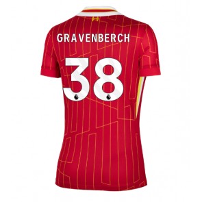 Liverpool Ryan Gravenberch #38 Domaci Dres za Ženska 2024-25 Kratak Rukavima